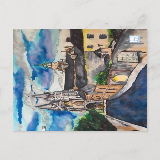 Carte Postale Cathédrale de Bayeux France (Devant)