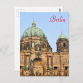 Carte Postale Cathédrale de Berlin (Berliner Dom) (Devant / Derrière)