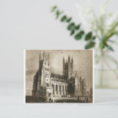 Carte Postale Cathédrale de Canterbury (Debout devant)