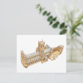 Carte Postale Cathédrale de Canterbury. Grande-Bretagne (Debout devant)