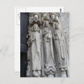 Carte Postale Cathédrale de Chartre (Devant / Derrière)