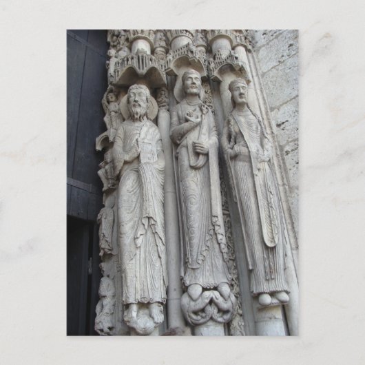 Carte Postale Cathédrale de Chartre (Devant)