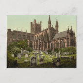 Carte Postale Cathédrale de Chester, Cheshire, Angleterre (Devant)