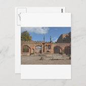 Carte Postale Cathédrale de Coventry (Devant / Derrière)