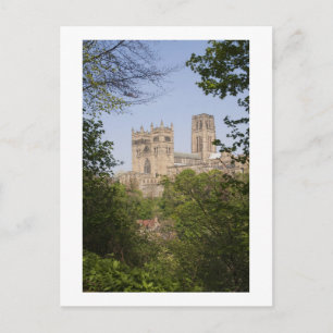Carte Postale Cathédrale de Durham, rive du fleuve