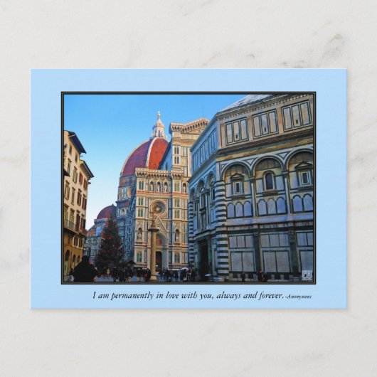 Carte Postale Cathédrale de Florence Duomo (Devant)