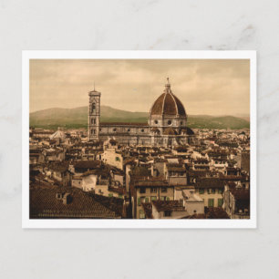 Carte Postale Cathédrale de Florence, Toscane, Italie