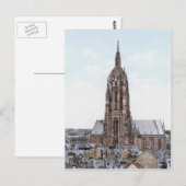 Carte Postale Cathédrale de Francfort (Devant / Derrière)