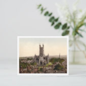 Carte Postale Cathédrale de Gloucester I, Gloucestershire, Angle (Debout devant)