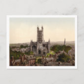 Carte Postale Cathédrale de Gloucester I, Gloucestershire, Angle (Devant)