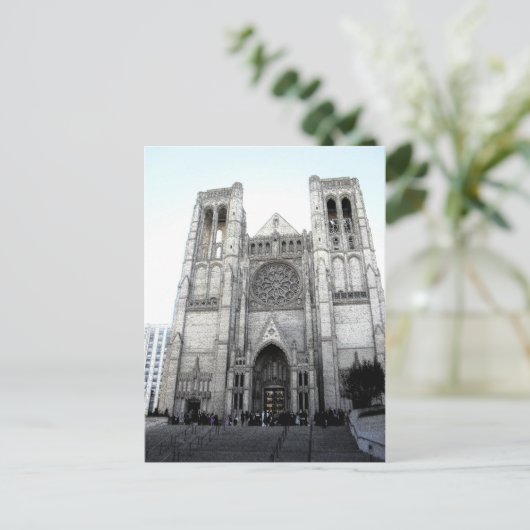 Carte Postale Cathédrale de Grace (Debout devant)