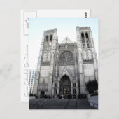 Carte Postale Cathédrale de Grace (Devant / Derrière)