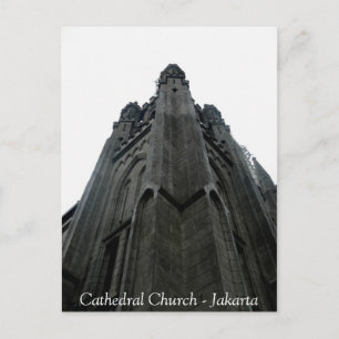 Carte Postale Cathédrale de Jakarta