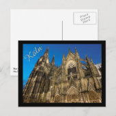 Carte Postale Cathédrale de Kölner Dom/Cologne (Devant / Derrière)