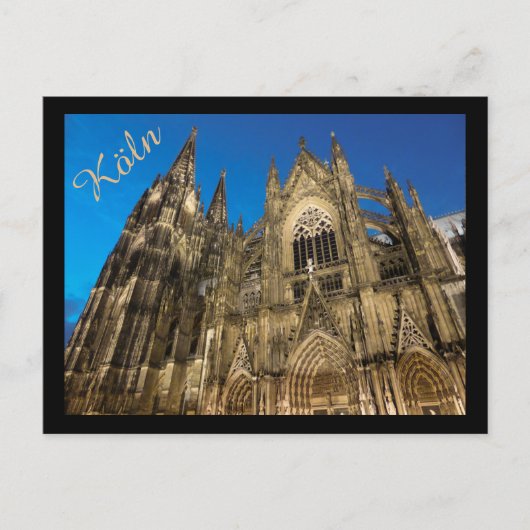 Carte Postale Cathédrale de Kölner Dom/Cologne (Devant)