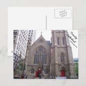 Carte Postale Cathédrale de la Trinité dans le centre-ville de P (Devant / Derrière)