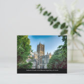 Carte Postale Cathédrale de Lincoln (Debout devant)