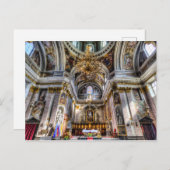 Carte Postale Cathédrale de Ljubljana (Devant / Derrière)