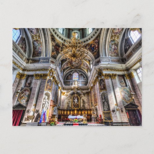 Carte Postale Cathédrale de Ljubljana (Devant)