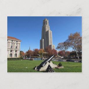 Carte Postale Cathédrale de l'Université d'apprentissage de Pitt