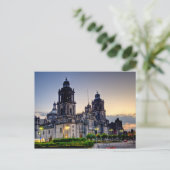 Carte Postale Cathédrale de Mexico (Debout devant)