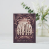 Carte Postale Cathédrale de Milan (Debout devant)