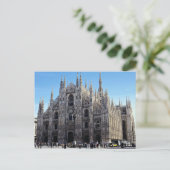 Carte Postale Cathédrale de Milan, Italie (Debout devant)