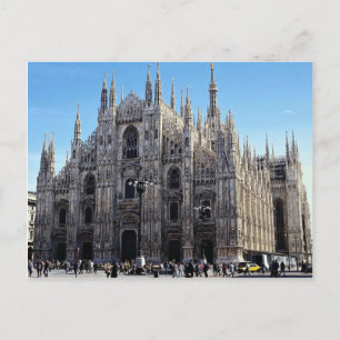 Carte Postale Cathédrale de Milan, Italie