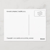 Carte Postale Cathédrale de Norwich (Dos)