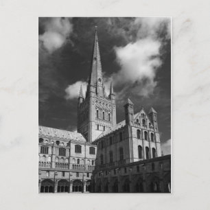 Carte Postale Cathédrale de Norwich, Norfolk, Angleterre