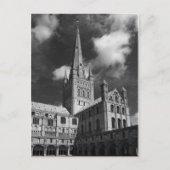 Carte Postale Cathédrale de Norwich, Norfolk, Angleterre (Devant)