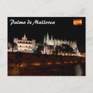 Carte Postale Cathédrale de Palma de Majorque & Palais Almudaina