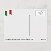 Carte Postale Cathédrale de Père Noël Maria Assunta, Sienne, Ita (Dos)