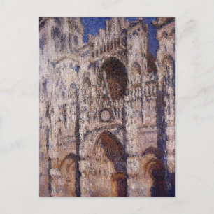 Carte Postale Cathédrale de Rouen 01 par Claude Monet