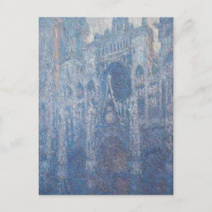 Carte Postale Cathédrale de Rouen, Clair Day par Claude Monet