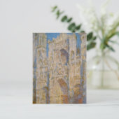 Carte Postale Cathédrale de Rouen, Façade Ouest, Lumière du sole (Debout devant)