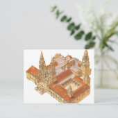 Carte Postale Cathédrale de Saint-Jacques-de-Compostelle. Espagn (Debout devant)