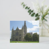 Carte Postale Cathédrale de Salisbury (Debout devant)