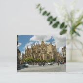 Carte Postale Cathédrale de Ségovie - Espagne (Debout devant)