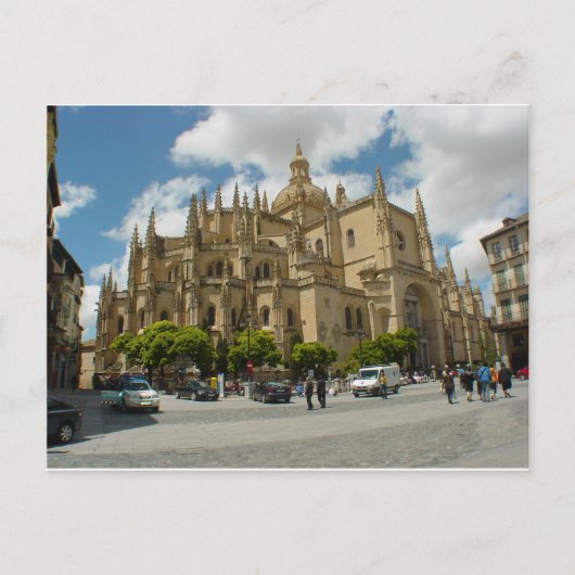 Carte Postale Cathédrale de Ségovie - Espagne (Devant)