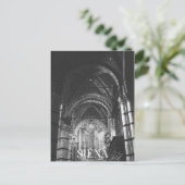 Carte Postale Cathédrale de Sienne en Italie BW (Debout devant)