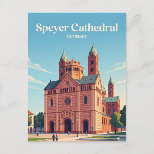 Carte Postale Cathédrale de Spire Allemagne