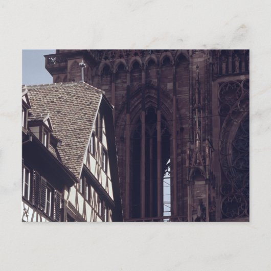 Carte Postale Cathédrale de Strasbourg (Devant)