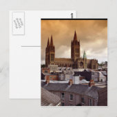 Carte Postale Cathédrale de Truro, Cornwall, Angleterre (Devant / Derrière)
