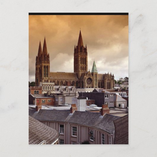 Carte Postale Cathédrale de Truro, Cornwall, Angleterre (Devant)