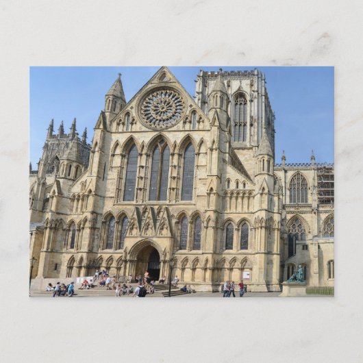 Carte Postale Cathédrale de York Minster (Devant)
