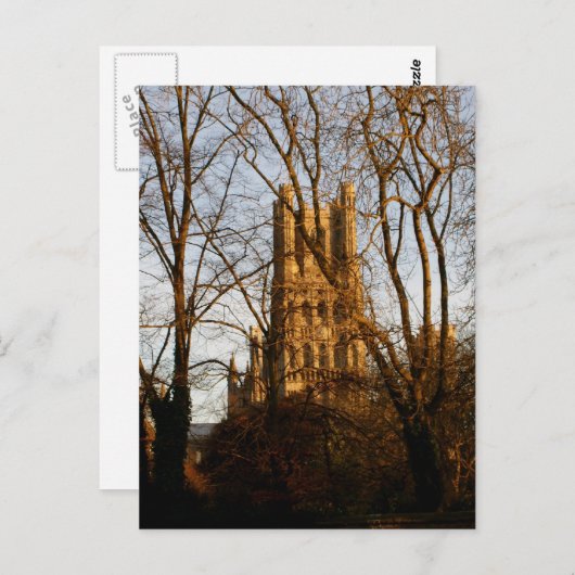 Carte Postale Cathédrale d'Ely (Devant / Derrière)