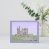 Carte Postale Cathédrale d'Exeter (Debout devant)