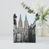 Carte Postale Cathédrale Eglise St Peter Cologne Allemagne 1910 (Debout devant)