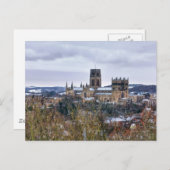 Carte Postale Cathédrale et château de Durham (Devant / Derrière)